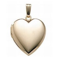 Solid 14K Gold Filled General Heart Locket