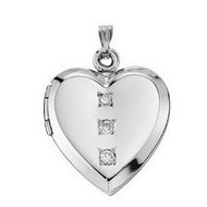 Sterling Silver Heart 