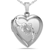 Sterling Silver Heart Locket
