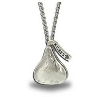 Sterling Silver Officially Licensed Hershey s Kiss Locket with Chain
