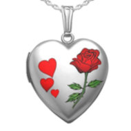 Sterling Silver Sweetheart Heart Locket