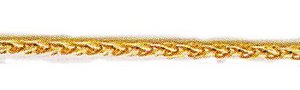 14K D/C Spiga Chain (thickness: 1.50mm)
