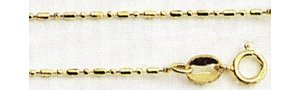 Diamond cut bead