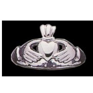 White Gold Claddagh Ring