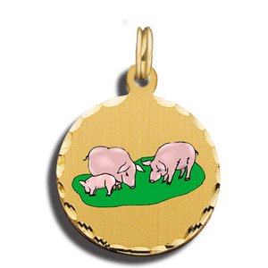 Pig Charms