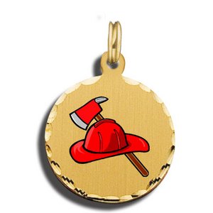 Fireman Charm