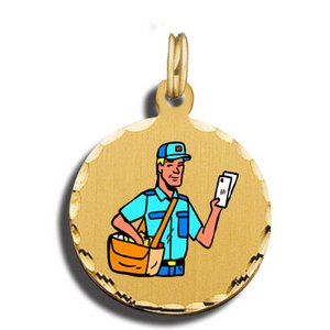 Mailman Charm