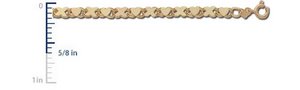 14k Yellow Gold Charm Bracelet