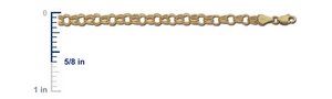 14k Yellow Gold Charm Bracelet