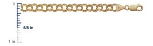 14k Yellow Gold Charm Bracelet