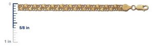 14k Yellow Gold Charm Bracelet