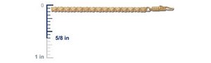 14k Yellow Gold Charm Bracelet