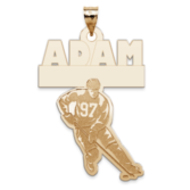 Custom Team Hockey Charm or Pendant