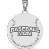 Baseball Mom Pendant