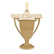 Custom Trophy Pendant w/ Year & Number