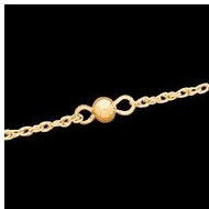 14K Yellow Gold Child Bracelet