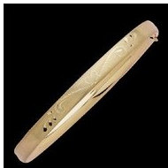 14K Yellod Gold Child's Bangle Bracelet