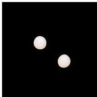 14K Yellow Gold Children's pearl Earring