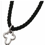 Sterling Silver Teen Cross W/16