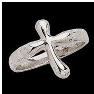 Sterling Silver Cross Ring