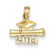 Graduation Cap 2014 w Diploma Pendant