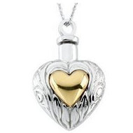Sterling Silver Cremation Locket
