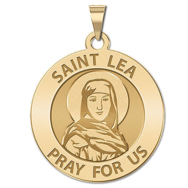 Saint Lea Religious Medal "EXCLUSIVE" ST413RL