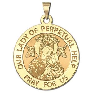 Our Lady of Perpetual Help Religious Medal  EXCLUSIVE 