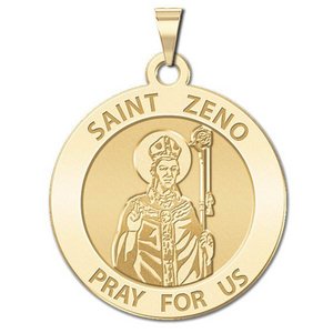 Saint Zeno Religious Medal   EXCLUSIVE 