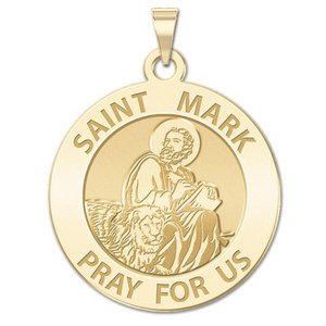 Saint Mark Religious Medal  EXCLUSIVE 