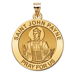Saint John Payne Round Religious Medal