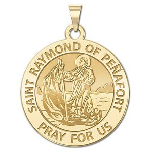 Saint Raymond of Penafort Religious Medal  EXCLUSIVE 