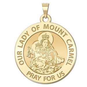 Our Lady of Mount Carmel Religious Medal   EXCLUSIVE 