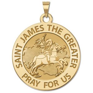 Saint James the Greater Religious Medal  EXCLUSIVE 