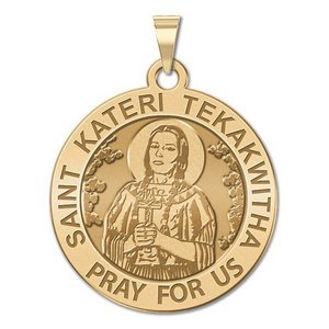 Saint Kateri Tekakwitha Religious Medal   EXCLUSIVE 