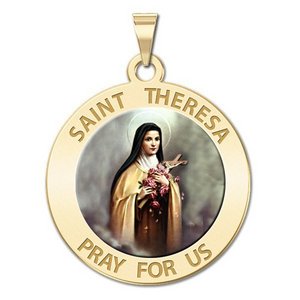 Saint Theresa Religious Medal  EXCLUSIVE 