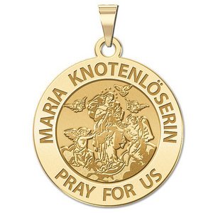 Our Lady Undoer of Knots  German  Religious Medal   EXCLUSIVE 