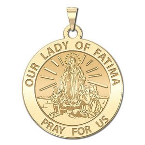 Our Lady of Fatima Religious Medal   EXCLUSIVE 