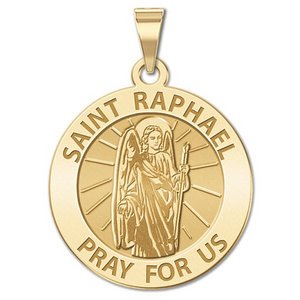 Saint Raphael Religious Medal  EXCLUSIVE 