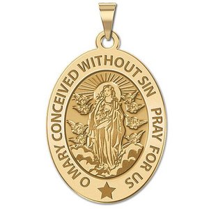 Immaculate Conception Religious Medal   EXCLUSIVE 