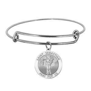 Saint Sebastian Expandable Bracelet