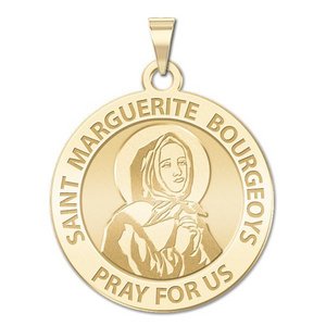 Saint Marguerite Bourgeoys Religious Medal  EXCLUSIVE 