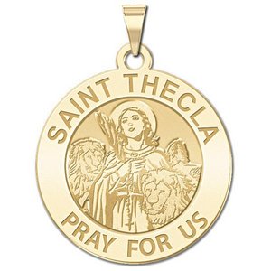 Saint Thecla Religious Medal  EXCLUSIVE 