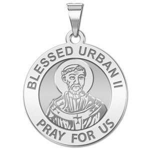 Blessed Urban II Round Religious Medal  EXCLUSIVE 