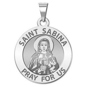 Saint Sabina Religious Medal  EXCLUSIVE 