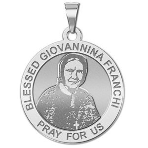 Blessed Giovannina Franchi Round Religious Medal    EXCLUSIVE 