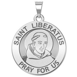 Saint Liberatus Religious Medal  EXCLUSIVE 