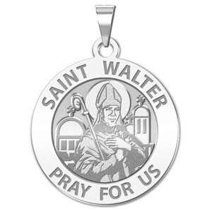 Saint Walter Religious Medal   EXCLUSIVE 