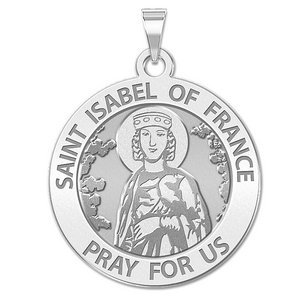 Saint Isabel of France Religious Medal  EXCLUSIVE 