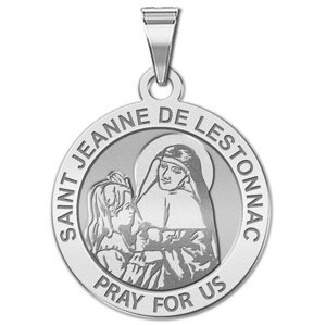 Saint Jeanne De Lestonnac Religious Medal    EXCLUSIVE 